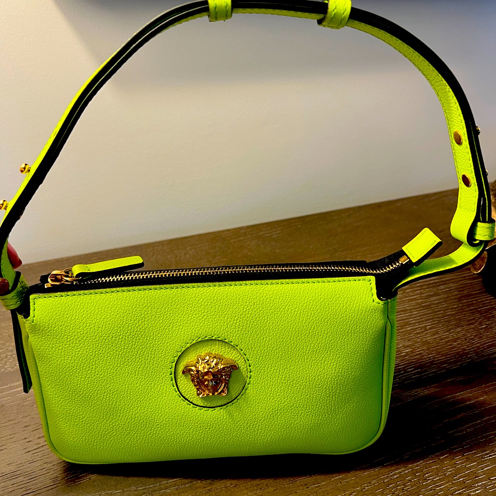 Versace Medusa Leather Shoulder Bag!